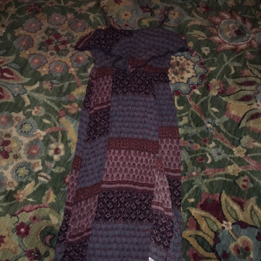 Spaghetti strap maxi dress